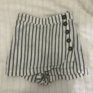 Altar’d State Striped Wrap Skort